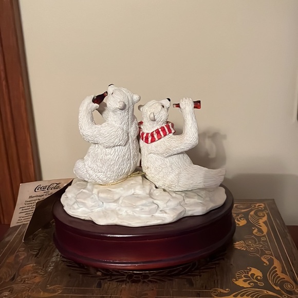 Coca Cola Accents 994 Coca Cola Polar Bears Heritage Collection